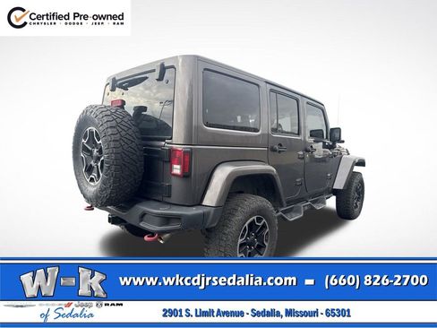 Certified 2017 Jeep Wrangler Unlimited Rubicon AWD/4WD image 7