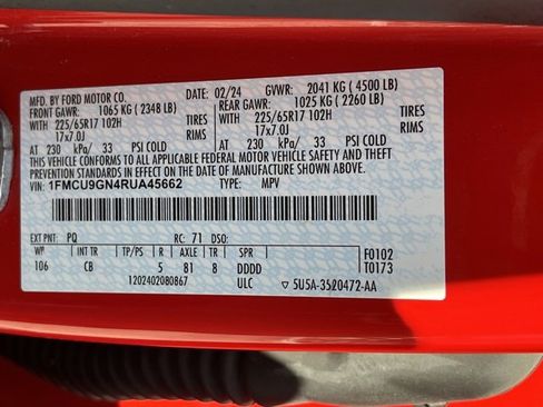 Used 2024 Ford Escape Active w/ Tech Pack #1 image 22