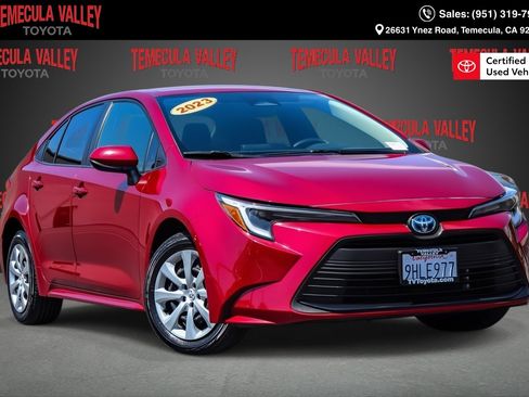 Certified 2023 Toyota Corolla LE w/ Carpet Mat Package (TMS) FWD image 1