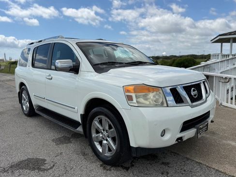 Used 2014 Nissan Armada Platinum w/ 2nd Row Captain Seat Package image 3