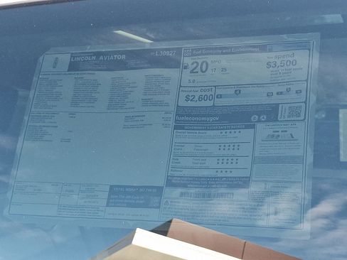 New 2025 Lincoln Aviator AWD w/ Equipment Group 101A image 21