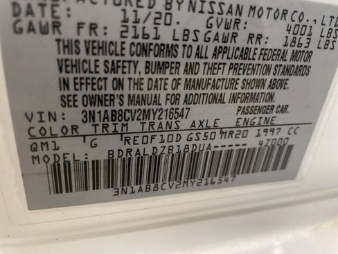 Used 2021 Nissan Sentra SV image 47