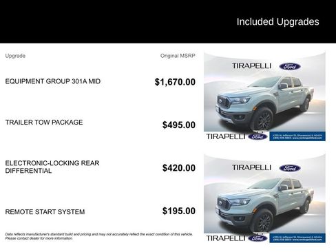 Used 2023 Ford Ranger XLT w/ Equipment Group 301A Mid AWD/4WD image 12