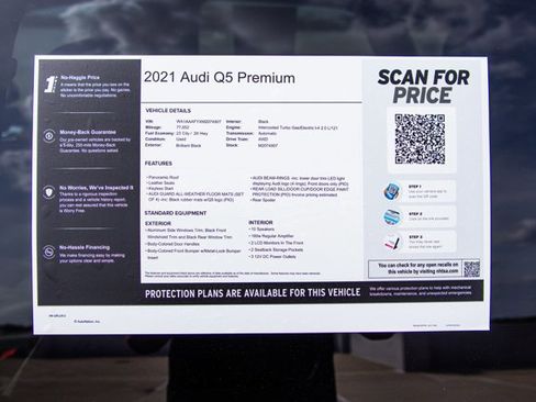 Certified 2021 Audi Q5 Premium w/ Convenience Package AWD/4WD image 28