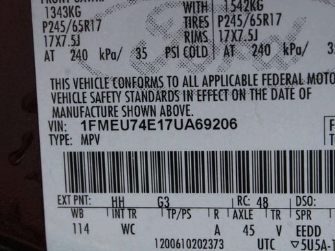 Used 2007 Ford Explorer Eddie Bauer AWD/4WD image 11