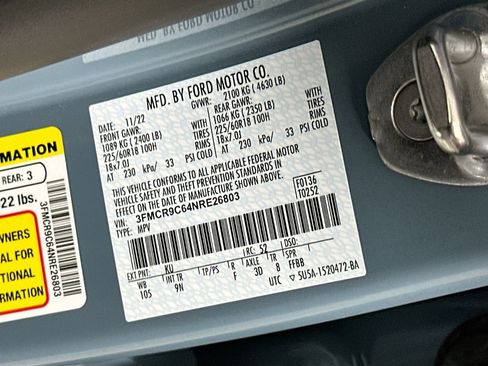 Used 2022 Ford Bronco Sport Outer Banks w/ Tech Package image 32