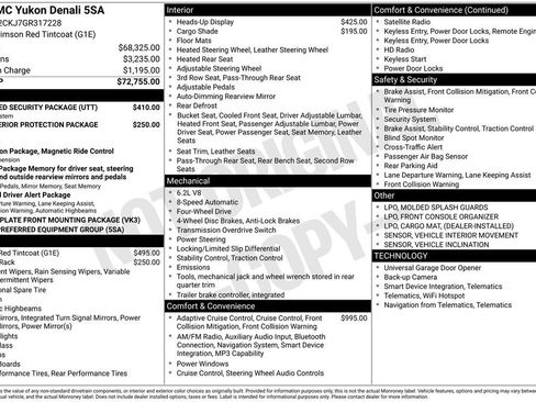 Used 2016 GMC Yukon Denali w/ Enhanced Security Package image 25