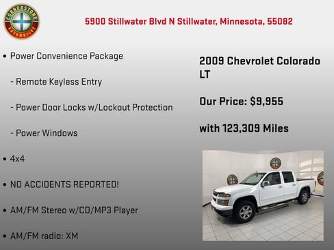 Used 2009 Chevrolet Colorado LT AWD/4WD image 10