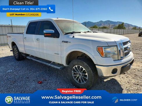 Used 2012 Ford F150 Lariat w/ Lariat Chrome Pkg AWD/4WD image 5