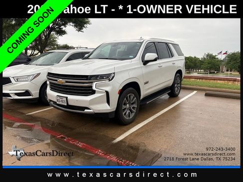 Used 2021 Chevrolet Tahoe LT w/ Luxury Package image 1