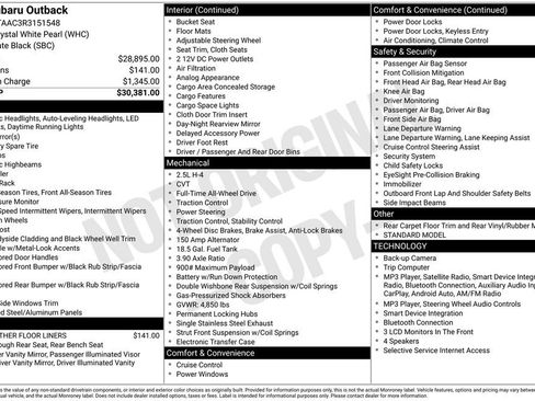 Certified 2024 Subaru Outback AWD/4WD image 10