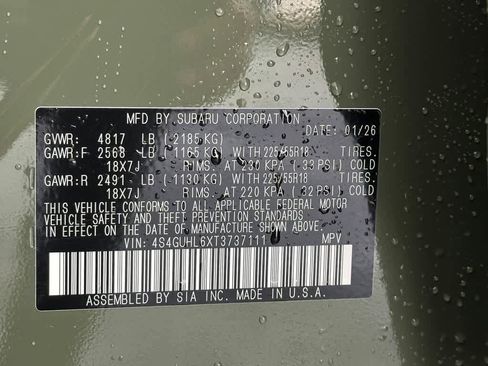 New 2026 Subaru Crosstrek 2.5i Limited image 21