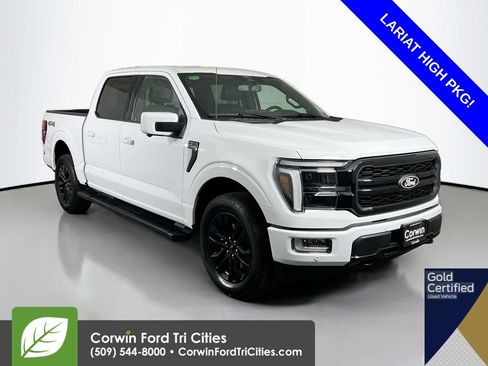 Certified 2024 Ford F150 Lariat w/ Bed Utility Package AWD/4WD image 1