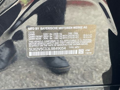 Used 2020 BMW X4 M40i w/ Premium Package AWD/4WD image 10