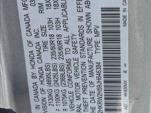 Certified 2018 Honda CR-V EX image 25