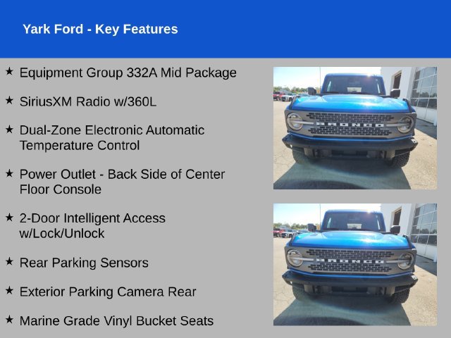 Certified 2024 Ford Bronco Badlands AWD/4WD image 2