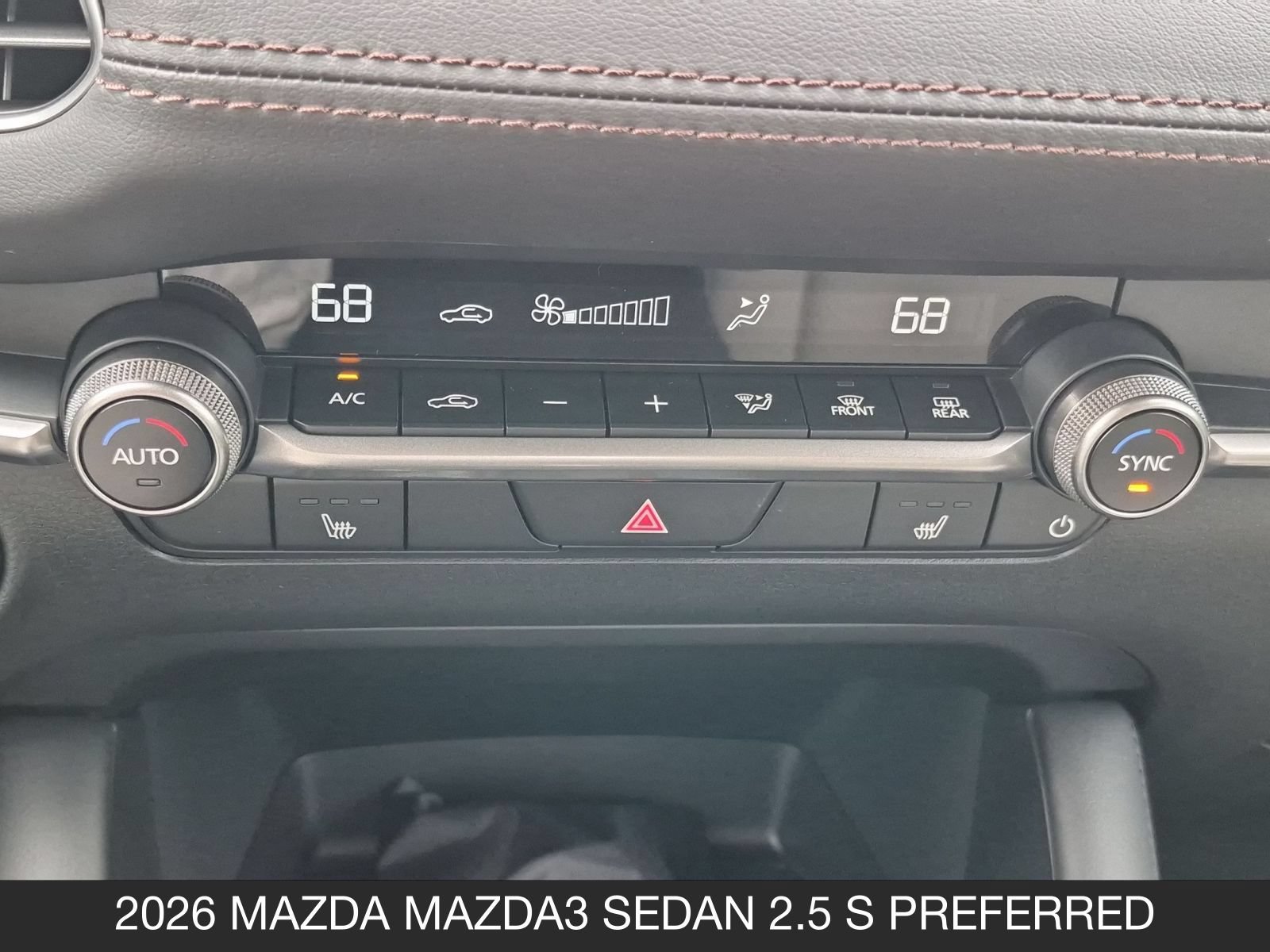 New 2026 MAZDA MAZDA3 2.5 S Sedan w/ Preferred Pkg FWD image 25