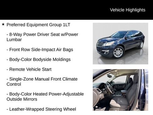 Used 2015 Chevrolet Traverse LT w/ Traveler's Package FWD image 5