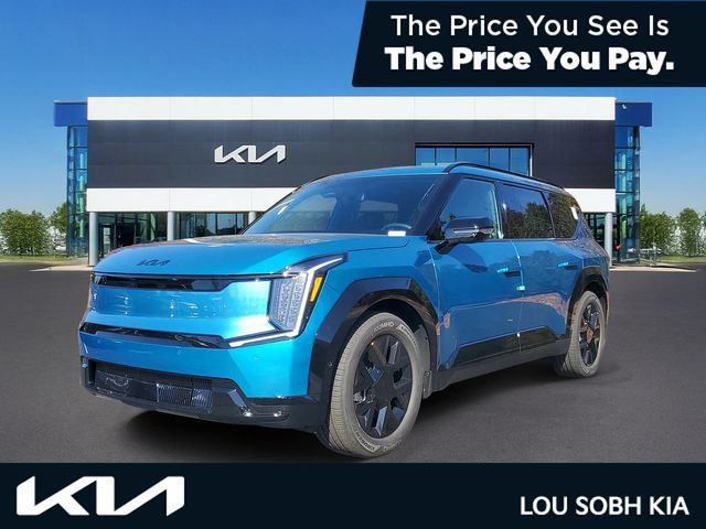 New 2026 Kia EV9 Land w/ Nightfall Edition Package AWD/4WD 360° Tour