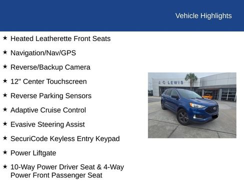 Used 2022 Ford Edge SEL w/ Sport Appearance Package AWD/4WD image 8