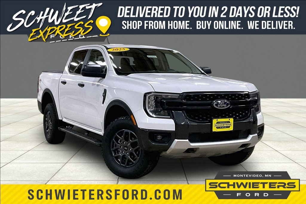 Certified 2025 Ford Ranger XLT w/ FX4 Off-Road Package AWD/4WD image 1