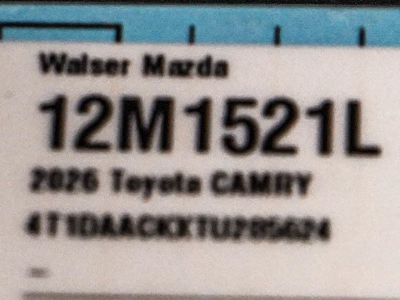 Used 2026 Toyota Camry XLE FWD image 27