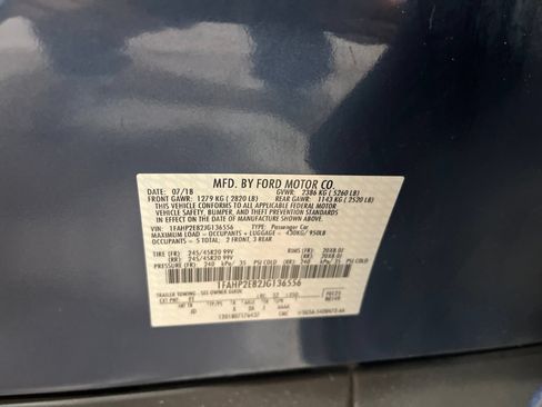 Used 2018 Ford Taurus SEL w/ Equipment Group 201A FWD image 25
