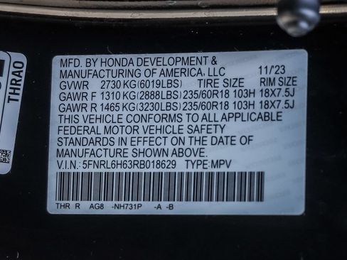 Used 2024 Honda Odyssey EX-L image 31