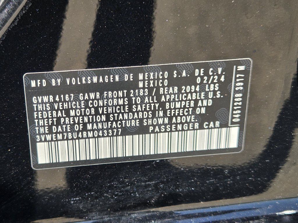 Used 2024 Volkswagen Jetta SE FWD image 31