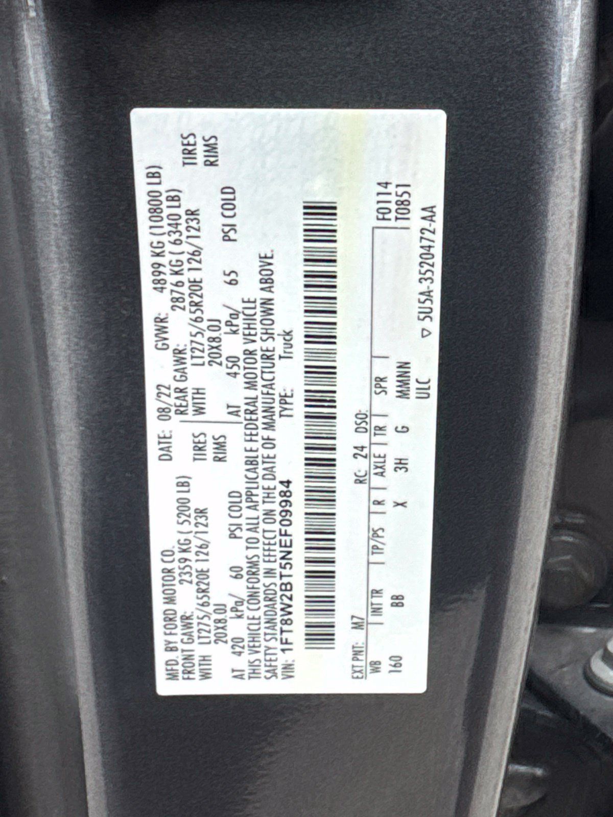 Used 2022 Ford F250 Platinum AWD/4WD image 16