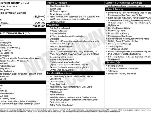 New 2025 Chevrolet Blazer LT image 6