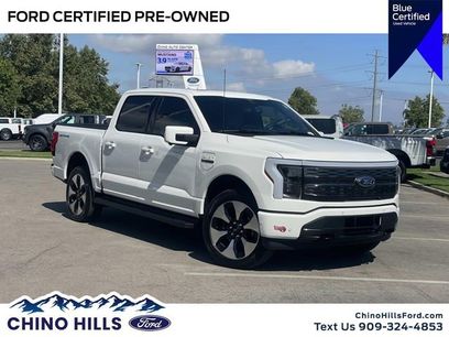 Certified 2023 Ford F150 Lightning Platinum