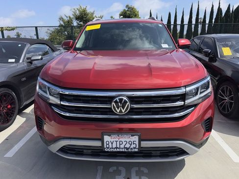 Used 2021 Volkswagen Atlas SEL AWD/4WD image 1