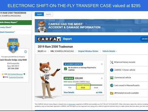 Used 2019 RAM 2500 Tradesman w/ Chrome Appearance Group image 12