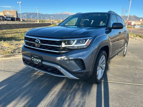 Used 2021 Volkswagen Atlas SEL AWD/4WD image 3