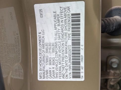 Used 2025 Honda Civic Sport image 14