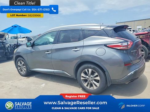 Used 2015 Nissan Murano SL w/ SL Technology Package AWD/4WD image 3