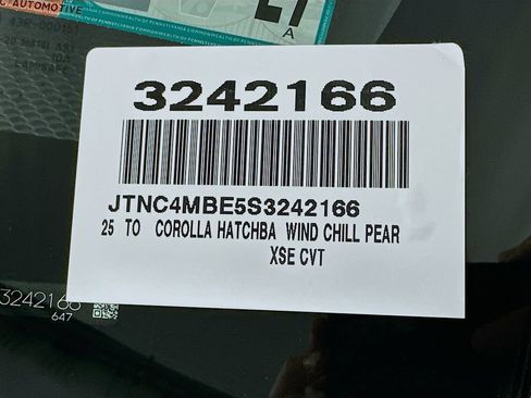 Used 2025 Toyota Corolla XSE FWD image 22