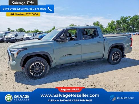 Used 2022 Toyota Tundra SR5 w/ TRD Off-Road Premium Package AWD/4WD image 1
