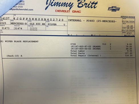 Used 2025 Mercedes-Benz GLS 450 4MATIC image 19