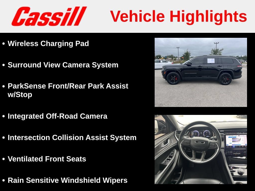 Used 2023 Jeep Grand Cherokee L Limited w/ Luxury Tech Group II AWD/4WD image 28