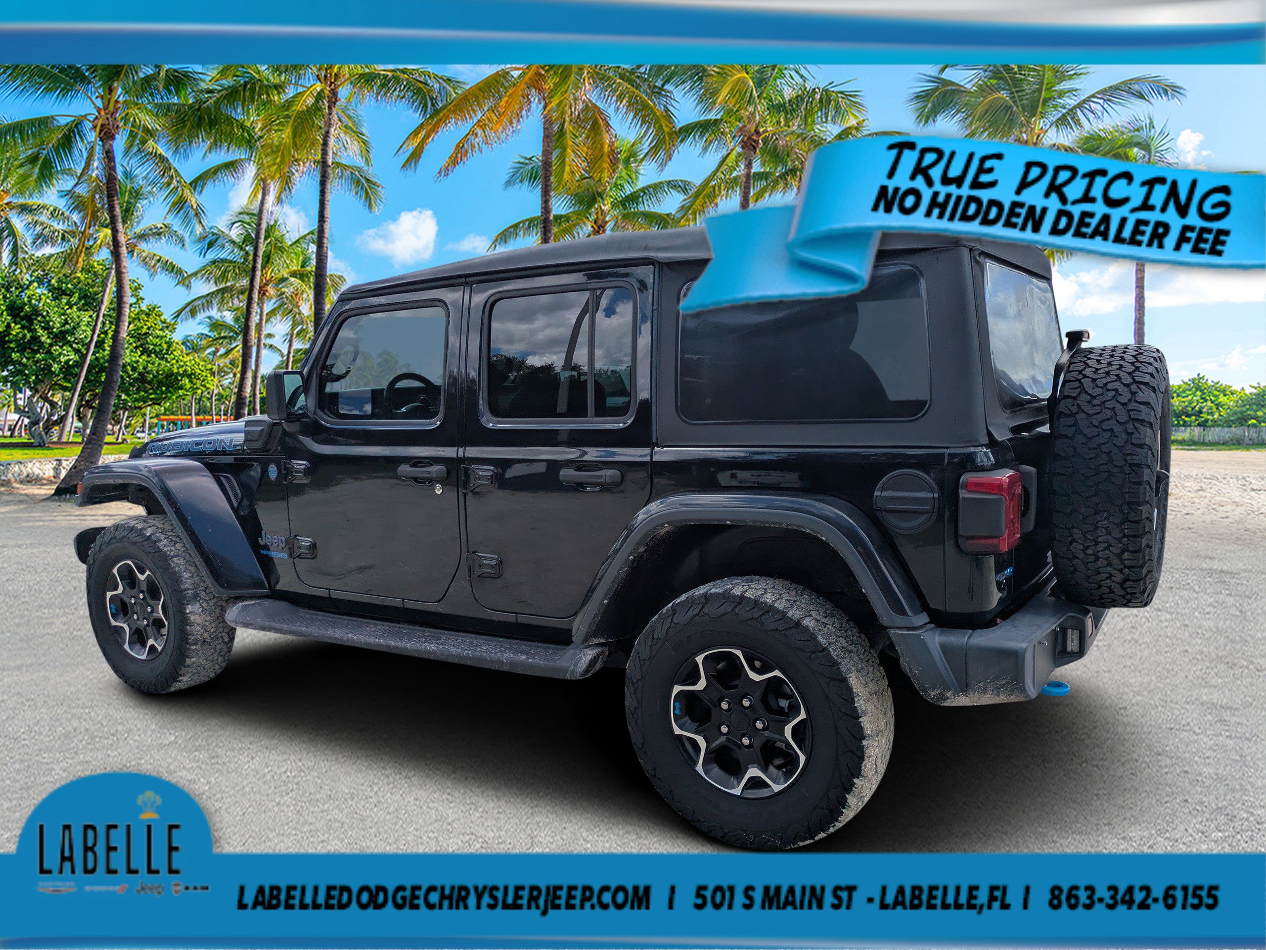 Used 2022 Jeep Wrangler Unlimited Rubicon 4xe AWD/4WD image 5
