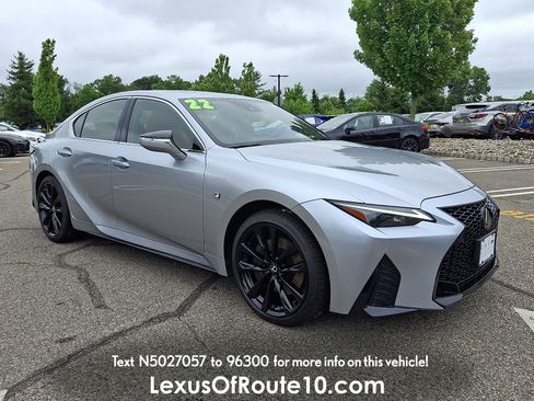 Certified 2022 Lexus IS 350 F Sport w/ Memory Package AWD/4WD image 1