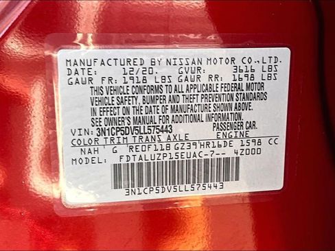 Used 2020 Nissan Kicks SR w/ SR Premium Package image 35