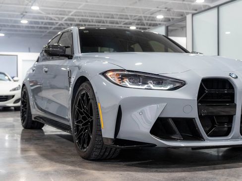 Used 2024 BMW M3 Competition w/ M Carbon Exterior Package RWD image 23