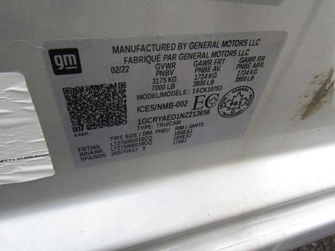 Used 2022 Chevrolet Silverado 1500 W/T w/ WT Value Package image 20