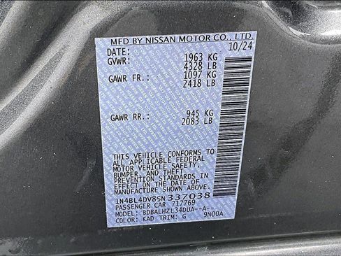 Used 2025 Nissan Altima 2.5 SV FWD image 31