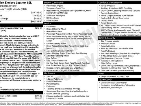 Used 2017 Buick Enclave Leather image 31