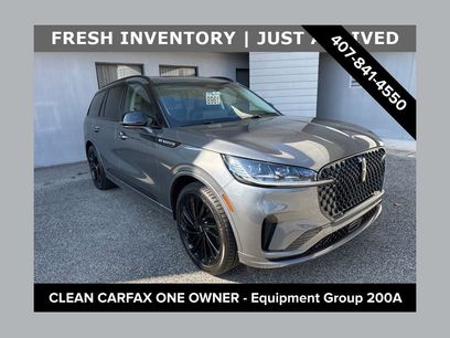 Used 2025 Lincoln Aviator Reserve w/ Jet Appearance Package