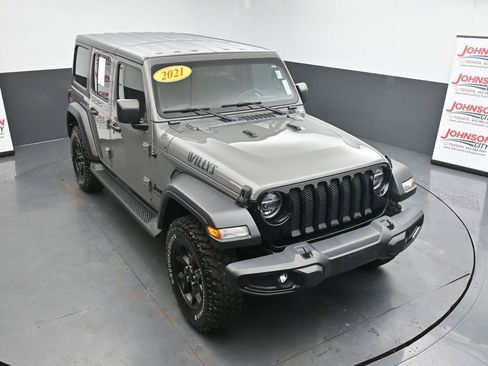 Used 2021 Jeep Wrangler Unlimited Willys image 28